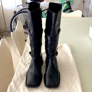 Riding boots by Costume National brand